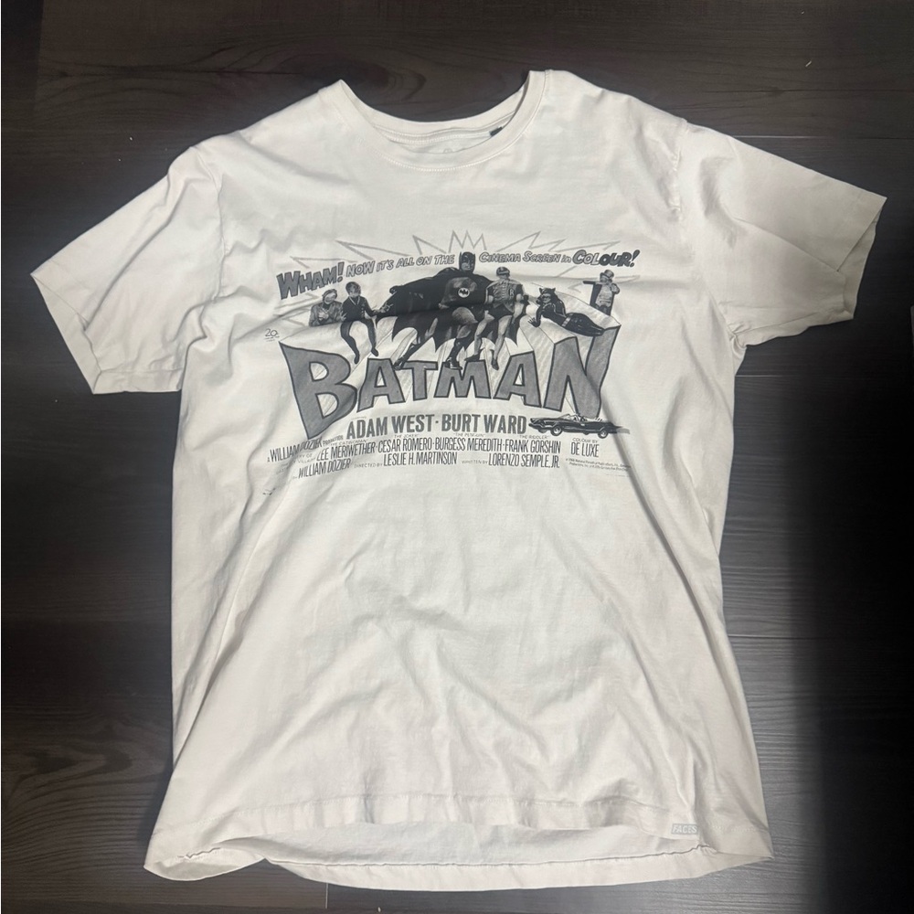 Batman Classic Graphic Tee - White